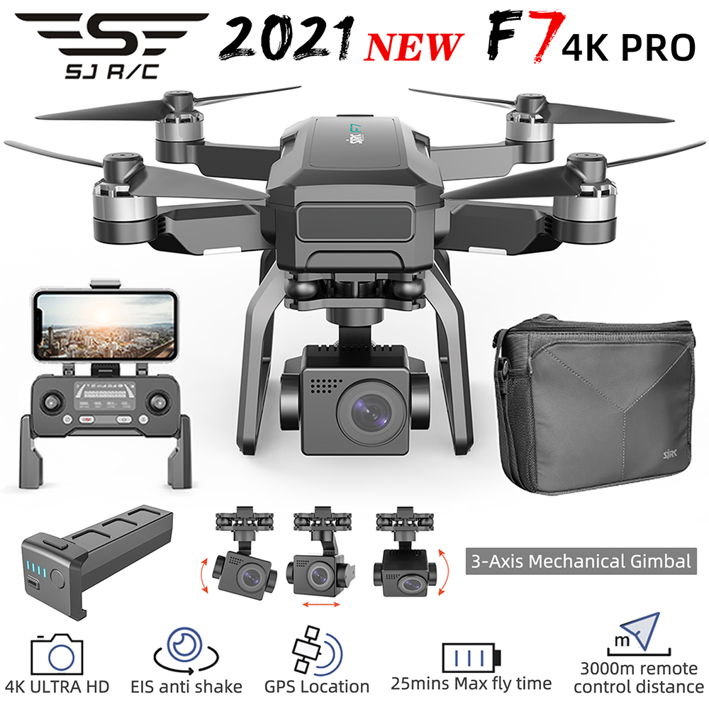 Sjrc-カメラf7pro,4Kデュアルhd,3軸,航空写真 - T-Motor F7 Pro Flight Controller のレビューと価格